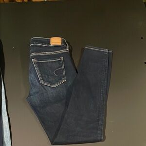 American Eagle Outfitters Dark Blue Jeggings
